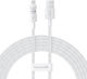 Baseus Gem USB-A to Lightning Cable 20W White 2...
