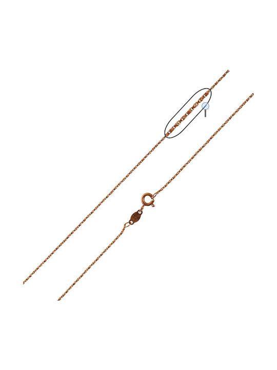 Gatsa Χρυσή Αλυσίδα Λαιμού 14Κ Μήκους 45cm