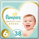 Pampers Памперси с лента Premium Care № 6 за 13-18kg 38бр