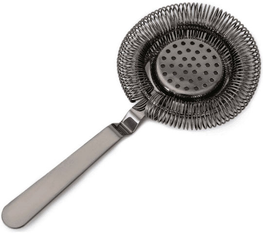Black Deluxe Strainer with Foldable Handle 21 cm