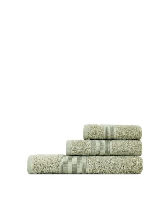 Nima Bath Towel Oasis 70x140cm Olive Green Weight 480gr/m²