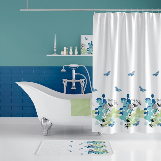 Tropik Home Душ завеса Тъканна 180x200см Spring