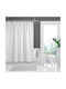 Tropik Home Shower Curtain Fabric 180x200cm Marble