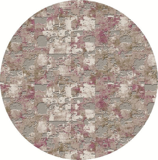 Klonaras Oska 383/ Χαλί Στρογγυλό Lila Φ160cm
