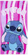 Dimcol Kids Beach Towel Lilac 140x70cm