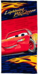 Dimcol Παιδική Πετσέτα Θαλάσσης Μπλε Disney Cars