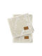 Nima Facecloth Semeli 50x90cm Beige, White Weight 480gr/m²