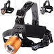 ACP Rechargeable Headlamp LED IPX6 with Maximum Brightness 1200lm