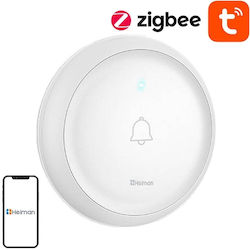 Heiman Wireless Door Bell White Heiman Wireless Door Bell White