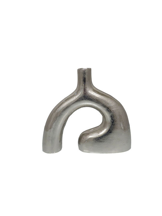 InTheBox Decorative Vase Calan Silver 31x8x34cm