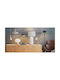 Butlers Ceramic Table Lamp with Beige Shade and Base