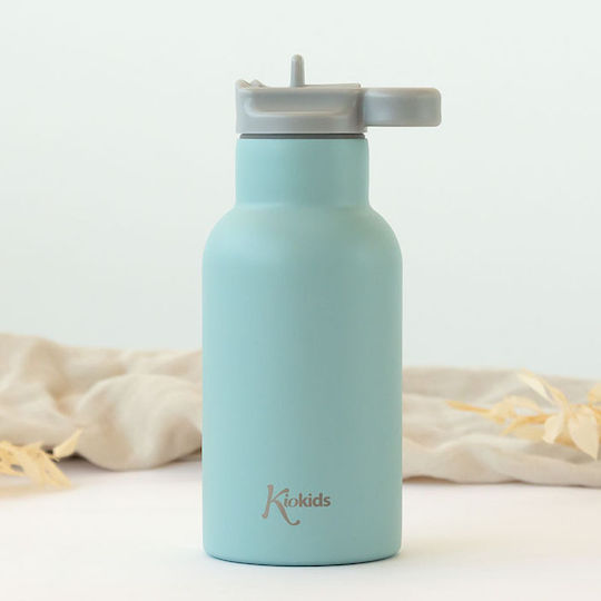 Kiokids Kinderflasche Thermos Rostfreier Stahl Grün 350ml