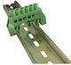 Erdungsschienenleiste Einzelmodul 6x9 6p Xg040