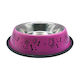 Madpet Stainless Steel Bowl Food for Dog 770ml 17cm in Fuchsia Color