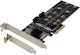 Dawicontrol PCIe Card with PCI-E Slot RAID SATA