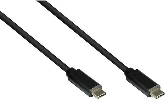 Good Connections USB 3.1 Cable USB-C male - USB-C 100W PD Μαύρο 0.5m GC-M0112