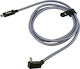 Equip Braided USB 4 Video Cable USB-C male - USB-C 240W PD Ασημί 2m 128422