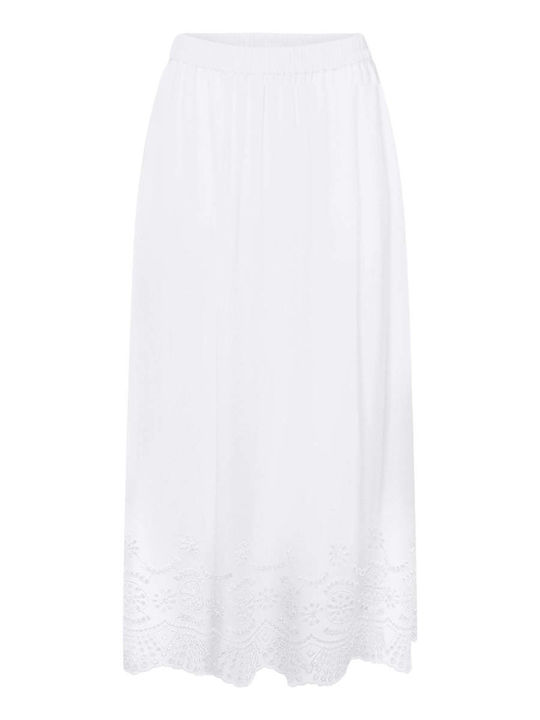 Only Maxi Φούστα λευκό
