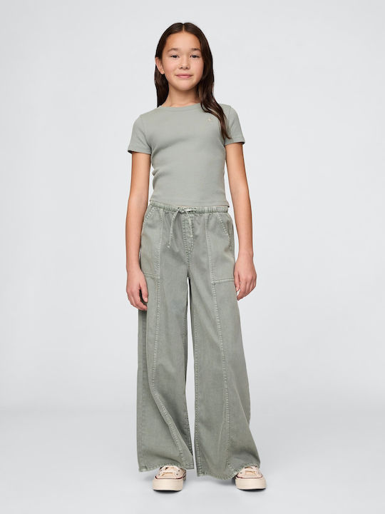 GAP Kinder Schlaghose Gasoline Green