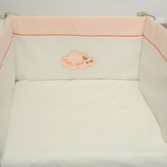 Baby Oliver Πάντα Κλασική Εσωτερική Ροζ 35x210cm