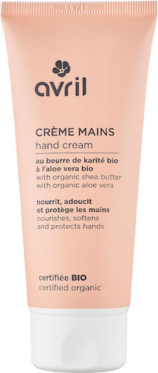 Avril Bio Hand Cream Βιολογική Κρέμα Χεριών 100ml