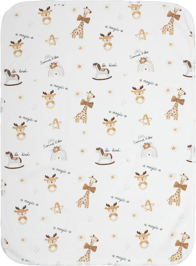 Nima Sweet Baby Burp Cloth Beige 55x75cm.