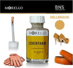 Morello Leather Paint 947 Light Brown 40ml Light Brown Color Change Dye Permanent Smooth Leathers