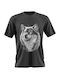 Herrenbluse Wolf Ob773-schwarz