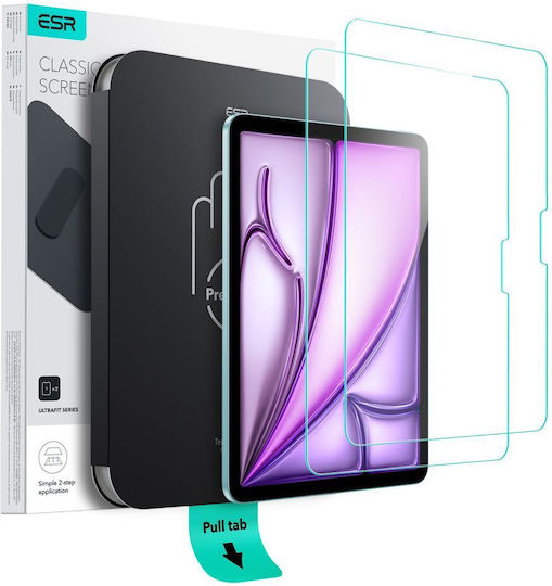ESR 2 броя закалено стъкло (Apple iPad Air 11” 2024-2026)