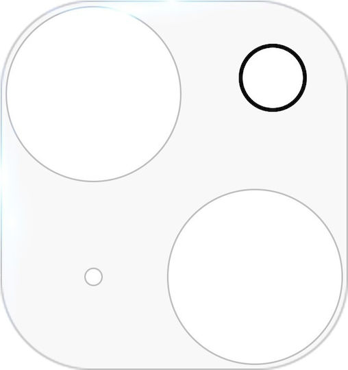 Techwave Full Cover Протектор за камера Закалено стъкло Transparent за Apple iPhone 13, iPhone 13 Mini