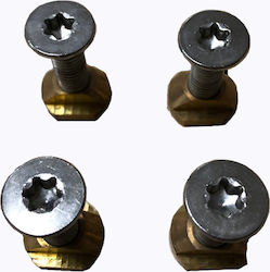 25mm Screws Nut Set 4pcs Foil Board Indiana 1203-3320