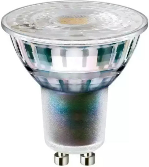LED line LED крушка 5.5W за фасунга GU10 Топло бяло Димируем