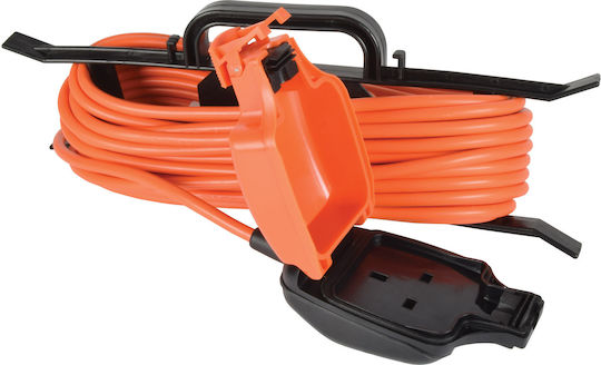 Mercury Waterproof Extension Cable Cord 5m Orange