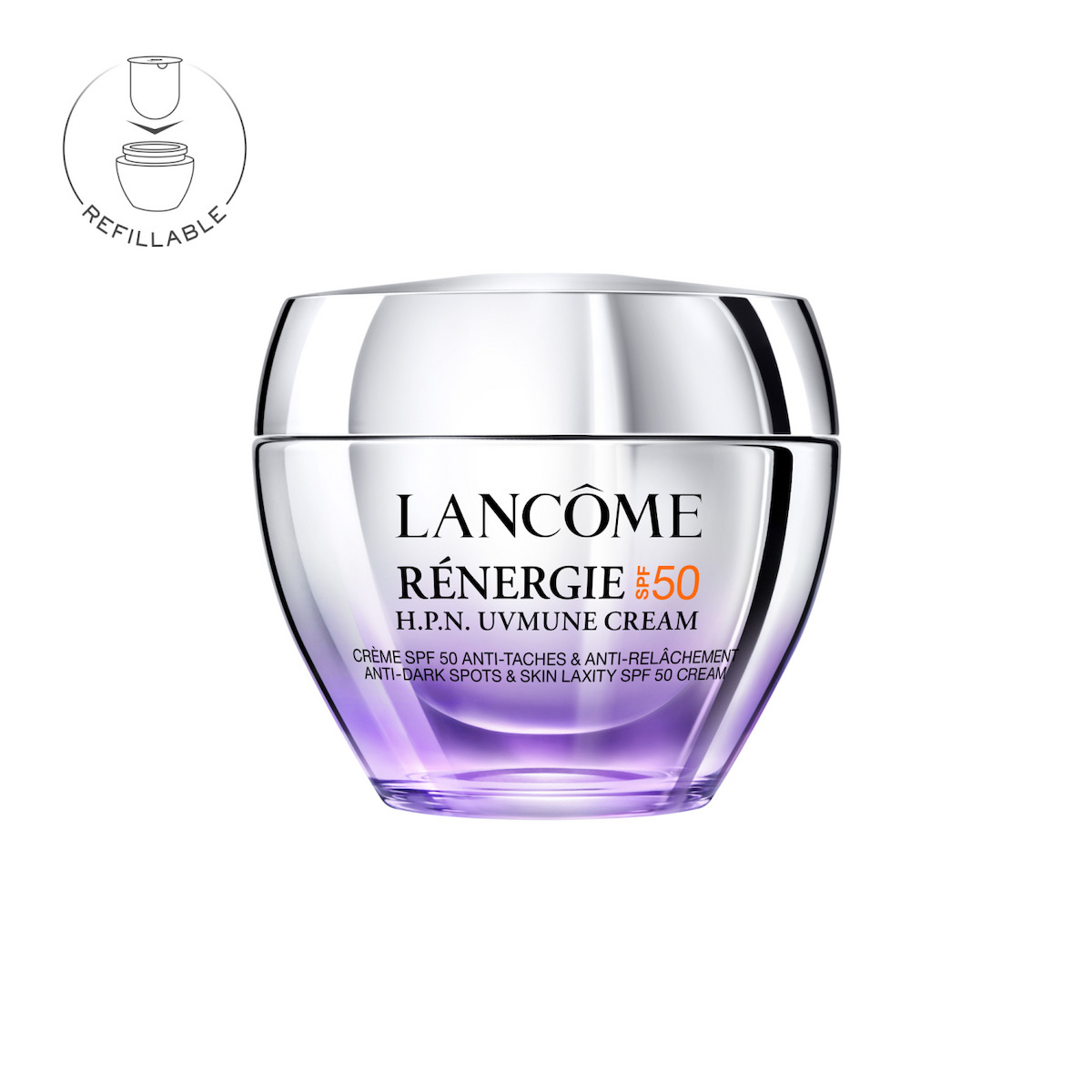 Lancome Rénergie H.p.n Κρέμα Προσώπου με SPF50 για Αντιγήρανση & Πανάδες με Ρετινόλη & Υαλουρονικό Οξύ 50ml