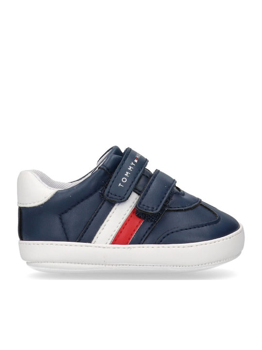 Tommy Hilfiger Βρεφικά Sneakers Αγκαλιάς Μπλε