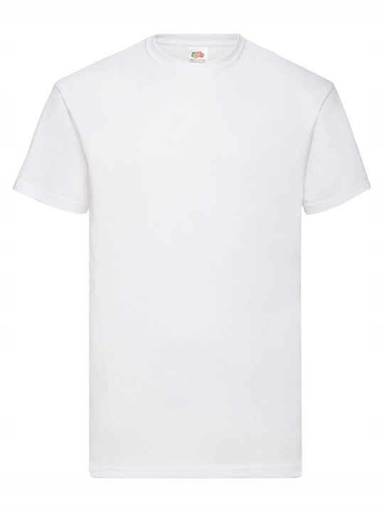 Fruit of the Loom Ανδρικό Διαφημιστικό T-shirt Κοντομάνικο White Fruit of the Loom Ανδρικό Διαφημιστικό T-shirt Κοντομάνικο White