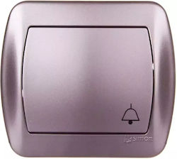 Kontakt-simon Button Bell Simon Chord Single 10ax Satin Ad1/29