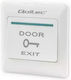 Qoltec Exit Button White