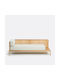 Scillia Canapea Cu Trei Locuri Pat Bej 193x65.5x75.5 cm