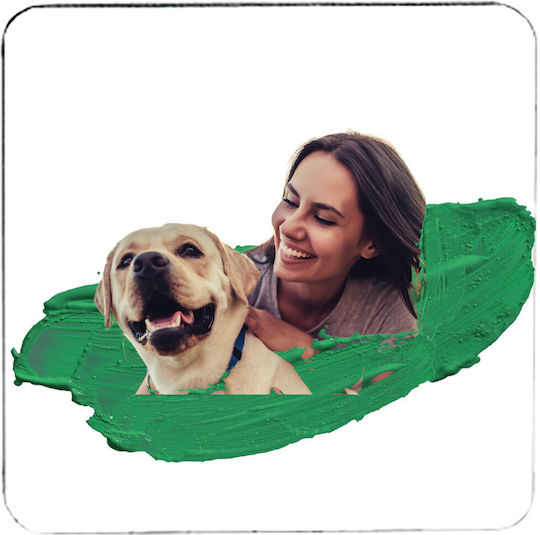 Σουβέρ Προσωπ Να Διάφορα Υλικά Dog Lover Μάρμαρο
