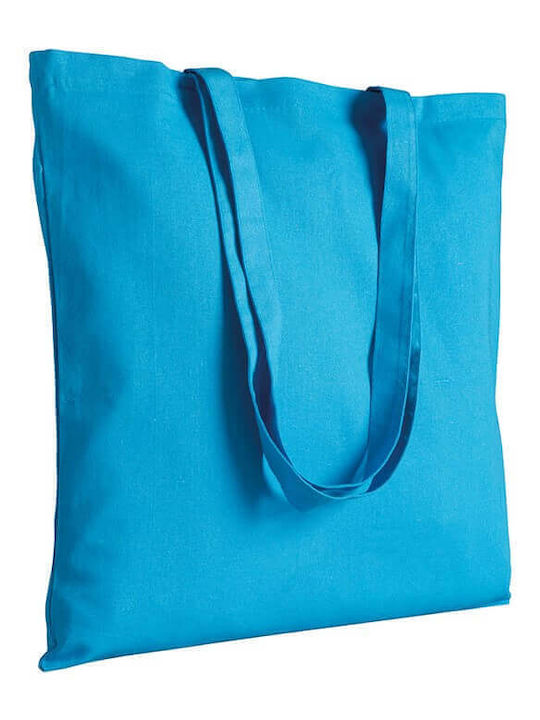 Stoff Tasche für Geschenke Blau