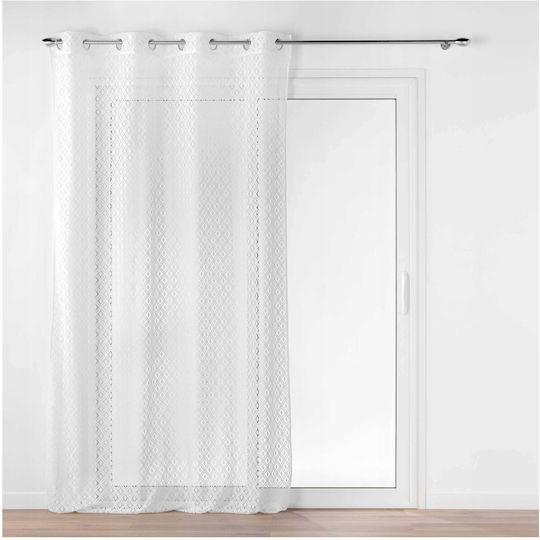Douceur d'Intérieur με Τρουκς Λευκή 140x240εκ.