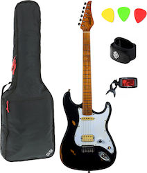 Jet Guitars JS800 Σετ Ηλεκτρική Κιθάρα ST Style Standard Bundle Jet Guitars JS800 Σετ Ηλεκτρική Κιθάρα ST Style Standard Bundle