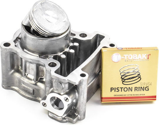 Tobaki Motorcycle Pistons & Cylinders Set 54mm for Yamaha Crypton-X135