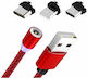 Regulär USB 2.0 auf Micro-USB-Kabel Rot 1.2m (lx19) 1Stück