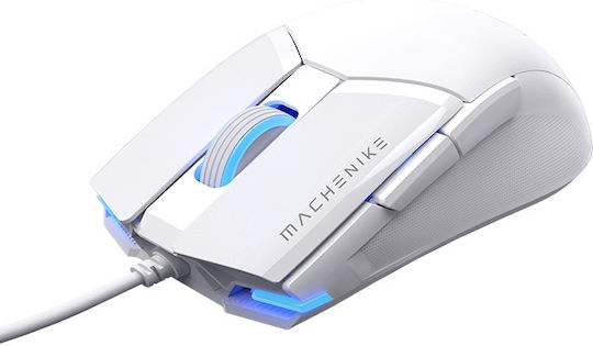 Machenike M7 Pro Gaming Ποντίκι 12800 DPI Λευκό
