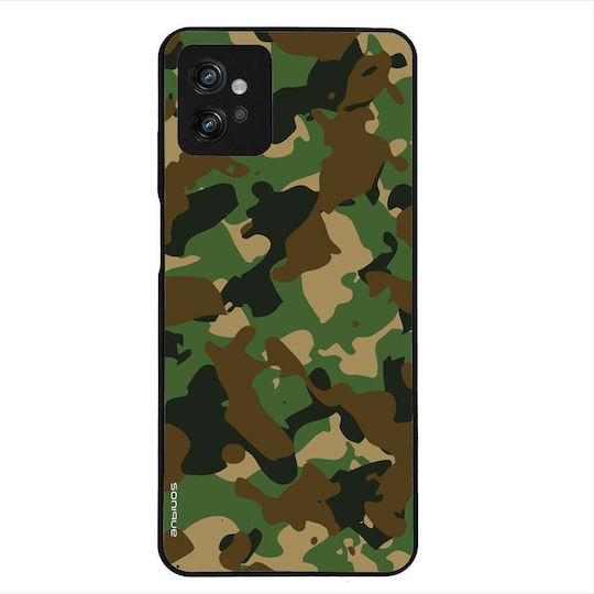 Калъф Sonique Camouflage Army Series за Motorola Moto G32 Зелен