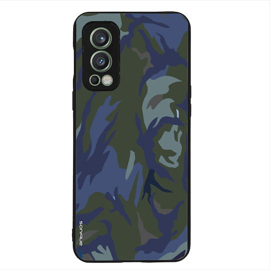 Sonique Tarnung Army Series Hülle für OnePlus Nord 2 5G Blau 01