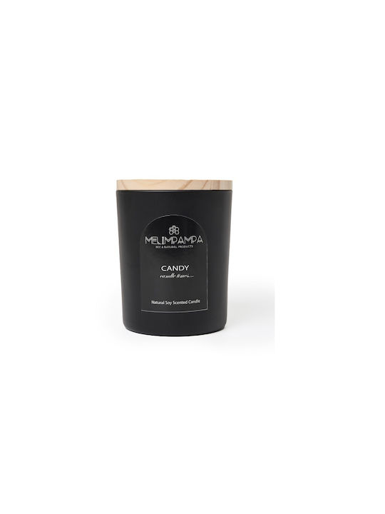 MeliMpampa Αρωματικό Κερί Σόγιας σε Βάζο με Άρωμα Candy 150gr