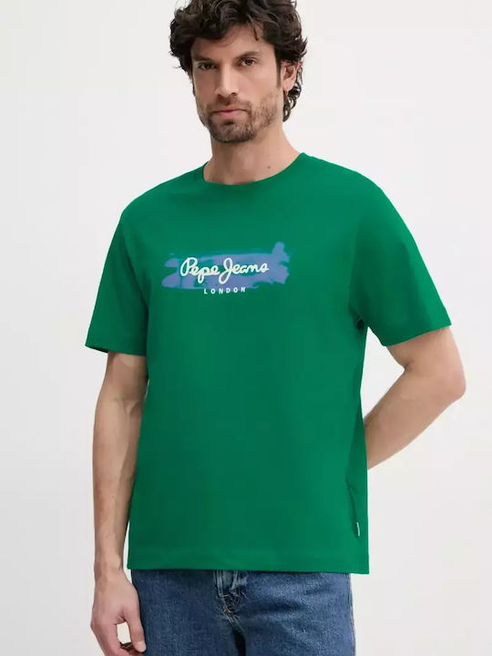 Pepe Jeans Drop 3a Picthon T-Shirt Green